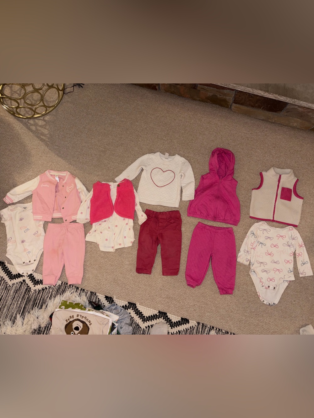 Carter's Pink & Magenta Girls Clothing Mix